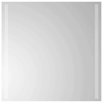 LED-es fürdőszobatükör 60x60 cm