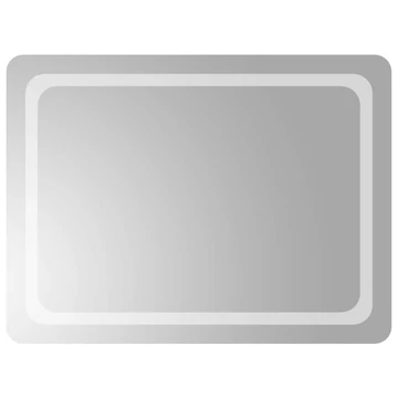 LED-es fürdőszobatükör 80x60 cm