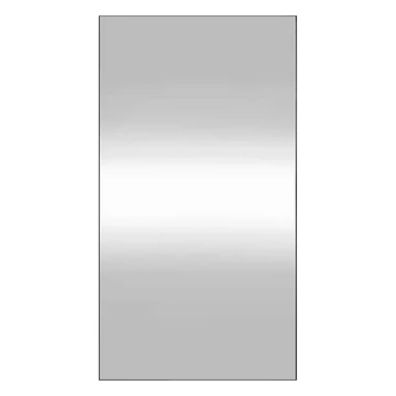 téglalap alakú üveg falitükör 50 x 100 cm