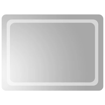 LED-es fürdőszobatükör 60x80 cm