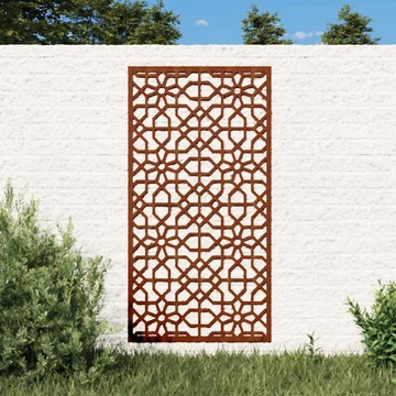 vidaXL mór stí­lusú corten acél kerti faldí­sz 105 x 55 cm