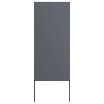 vidaXL Kertvédő vászon Antracit 50 x 140 cm Hidegen hengerelt acél