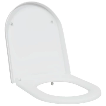 vidaXL WC ülőke Fehér 49 x 36 x 4 cm Duroplast