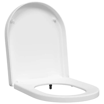vidaXL WC ülőke íllí­tható Fehér 48 x 36,5 x 4,5 cm Polipropilén