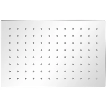 vidaXL Rozsdamentes acél zuhanyrózsa 20x30 cm téglalap alakú