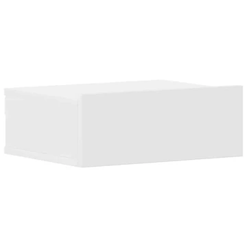 vidaXL fehér szerelt fa függő éjjeliszekrény 40 x 30 x 15 cm