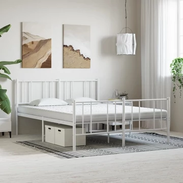 vidaXL fehér 7 zónás 20 ILD keménységű habmatrac 160 x 200 cm