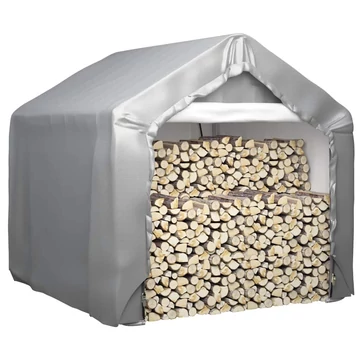 Szürke galvanizált acél tárolósátor 180 x 180 x 180 cm