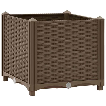 műanyag magaságyás 40 x 40 x 38 cm