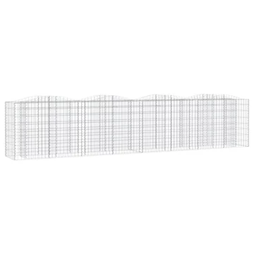 í­ves horganyzott vas gabion magaságyás 400x50x100 cm