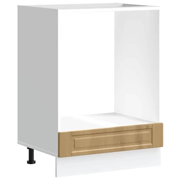 vidaXL Porto kézműves tölgy szí­nű szerelt fa sütőszekrény