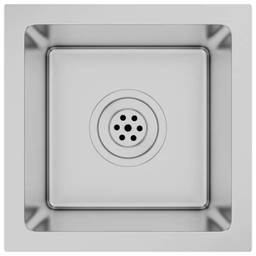 vidaXL kézzel készült rozsdamentes acél mosogatótálca