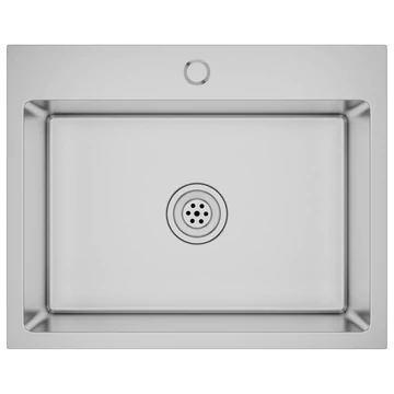 vidaXL kézzel készült rozsdamentes acél mosogató