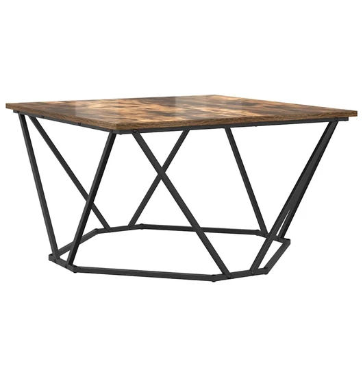 Dohányzóasztal Füstölt tölgy színű 80 x 80 x 45 cm