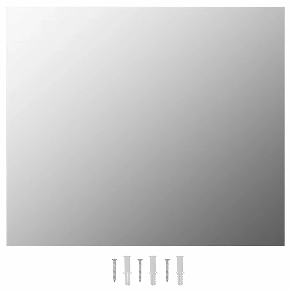 keret nélküli üveg tükör 70 x 50 cm