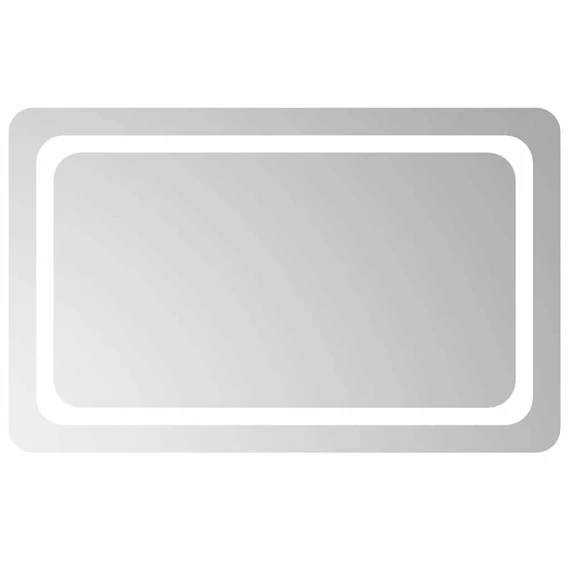 LED-es fürdőszobatükör 80 x 50 cm