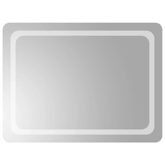 LED-es fürdőszobatükör 80x60 cm