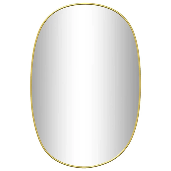aranyszínű falitükör 60x40 cm