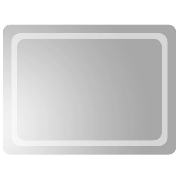 LED-es fürdőszobatükör 60x80 cm