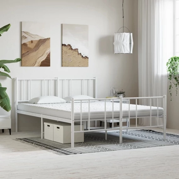 vidaXL fehér 7 zónás 20 ILD keménységű habmatrac 160 x 200 cm