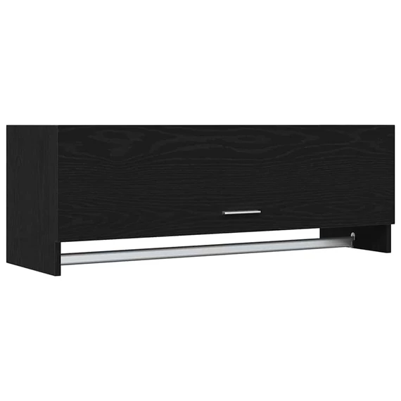 Ruhásszekrény fiókkal Fekete tölgy 100 x 32,5 x 35 cm