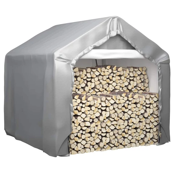 Szürke galvanizált acél tárolósátor 180 x 180 x 180 cm