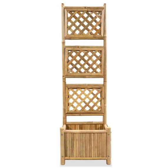 bambusz kerti magaságyás apácaráccsal 40 cm