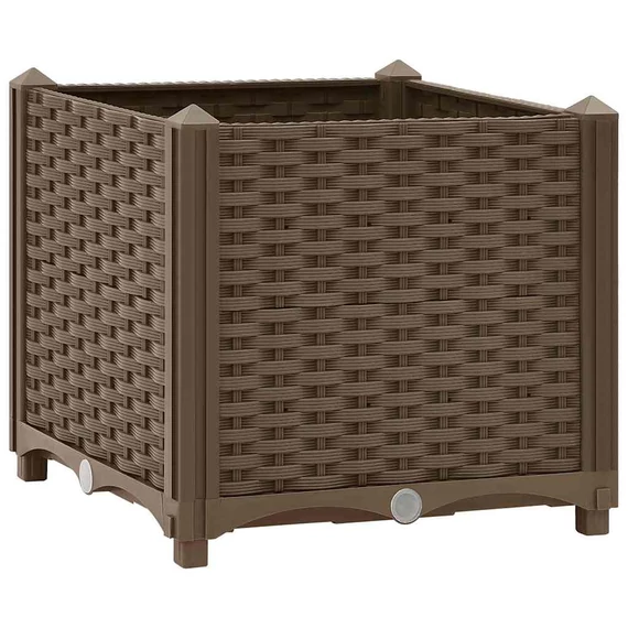 műanyag magaságyás 40 x 40 x 38 cm