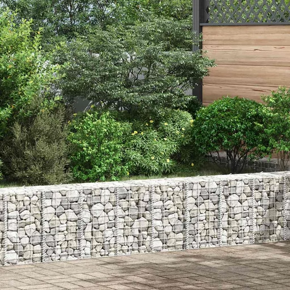 3 db vas gabion magaságyás 30 x 30 x 50 cm