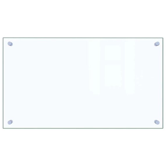 vidaXL átlátszó edzett üveg konyhai fröccsenésgátló 70 x 40 cm