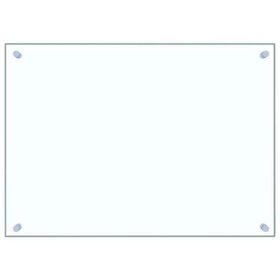 vidaXL átlátszó edzett üveg konyhai fröccsenésgátló 70 x 50 cm