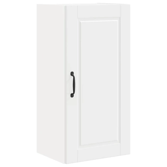 vidaXL Konyhaszekrény polcokkal ajtóval Fehér 40 x 31 x 80 cm Faanyag