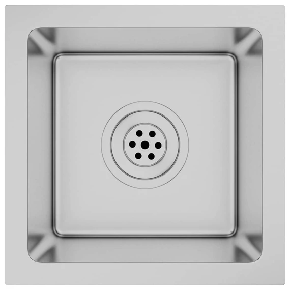 vidaXL kézzel készült rozsdamentes acél mosogatótálca