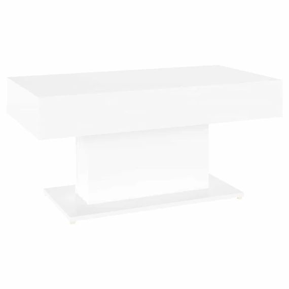 Fehér dohányzóasztal 96 x 50 x 45 cm