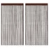 Kép 2/10 - 2 db barna zsinórfüggöny 100 x 250 cm