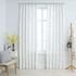 Kép 2/6 - 2 db törtfehér sötétítő függöny kampókkal 140 x 245 cm