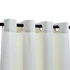 Kép 4/5 - krémszínű bársony sötétítő függöny fémkarikákkal 290 x 245 cm