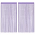 Kép 1/10 - 2 db lila zsinórfüggöny 100 x 250 cm