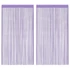 Kép 1/10 - 2 db lila zsinórfüggöny 140 x 250 cm