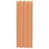 Kép 4/8 - 2 db terrakotta színű voile fátyolfüggöny rojtokkal