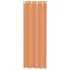 Kép 4/8 - 2 db terrakotta színű voile fátyolfüggöny rojtokkal