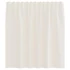 Kép 4/9 - 2 db krém színű voile függönyök rúd zsebekkel
