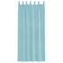 Kép 4/9 - 2 db türkizkék voile függönyök rúd zsebekkel