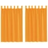 Kép 1/8 - 2 db narancssárga fátyolfüggöny hurokkal 140x175 cm