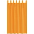 Kép 4/8 - 2 db narancssárga fátyolfüggöny hurokkal 140x175 cm