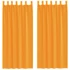 Kép 1/8 - 2 db narancssárga fátyolfüggöny hurokkal 140x225 cm