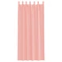 Kép 4/8 - 2 db Rózsaszín fátyolfüggöny hurokkal 140x225 cm