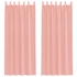 Kép 1/8 - 2 db Rózsaszín fátyolfüggöny hurokkal 140x260 cm