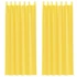 Kép 1/8 - 2 db sárga fátyolfüggöny hurokkal 140x260 cm