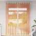 Kép 2/8 - 2 db terrakotta fátyolfüggöny hurokkal 140x260 cm